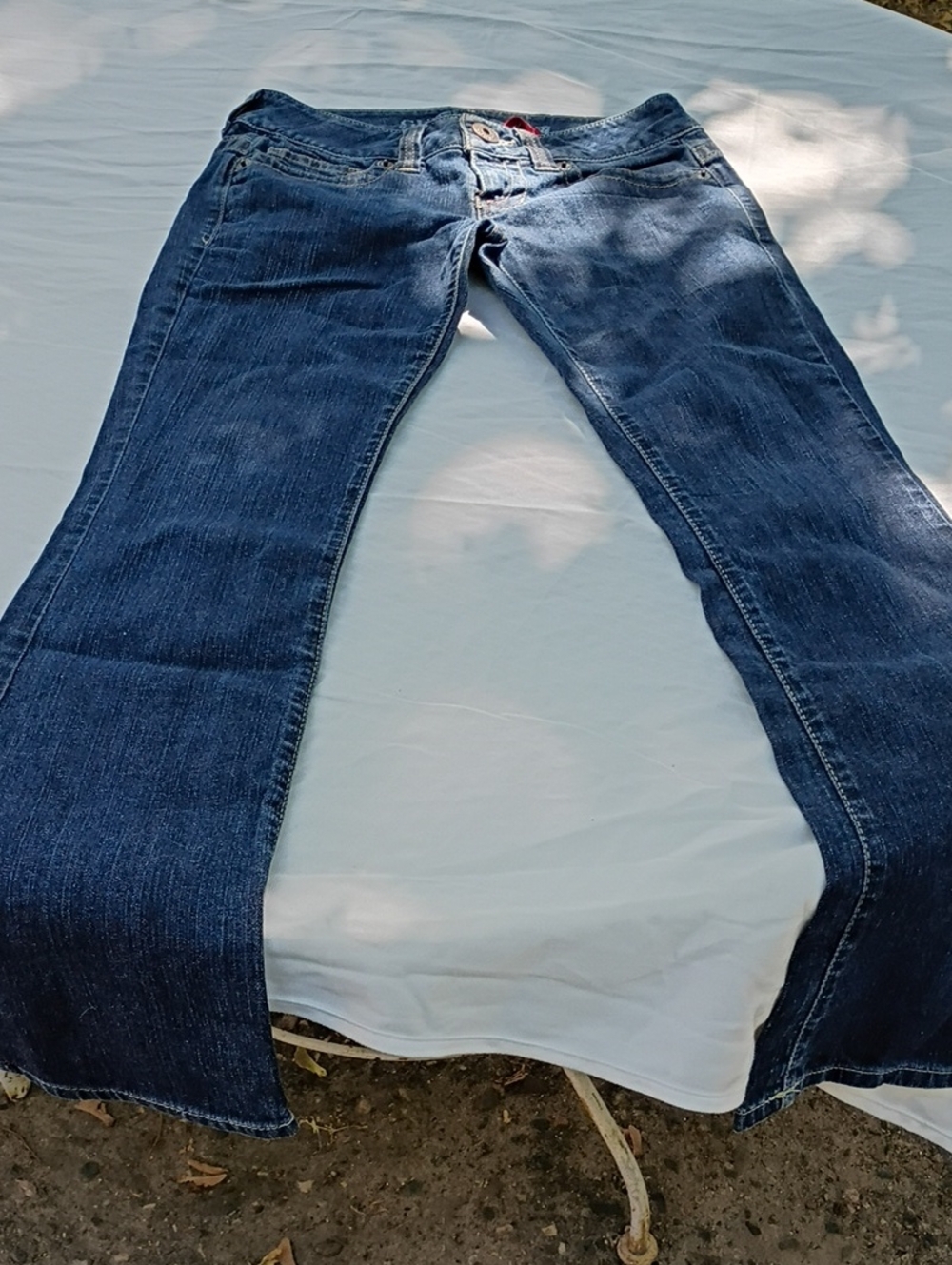 Guess Women's Dark Blue Boot-Cut Jeans